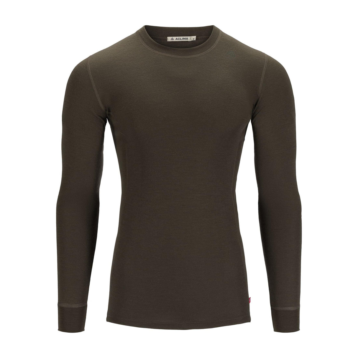 Aclima - Warmwool Crewneck M Oliv // Olivgrün-Pullover - Herren-Aclima-GearFreak.de-1
