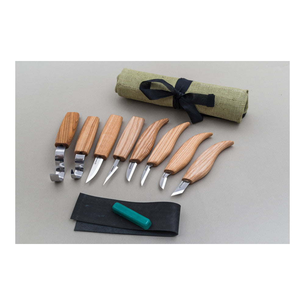 BeaverCraft - Holzschnitzmesser-Set 8-teilig-Holz- und Schnitzmesser-BeaverCraft-GearFreak.de-1