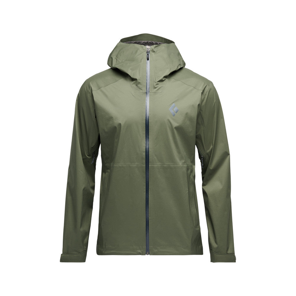Black Diamond - FINELINE STRETCH Regnjakke // Tundra-Regenbekleidung - Herren-Black Diamond-GearFreak.de-1