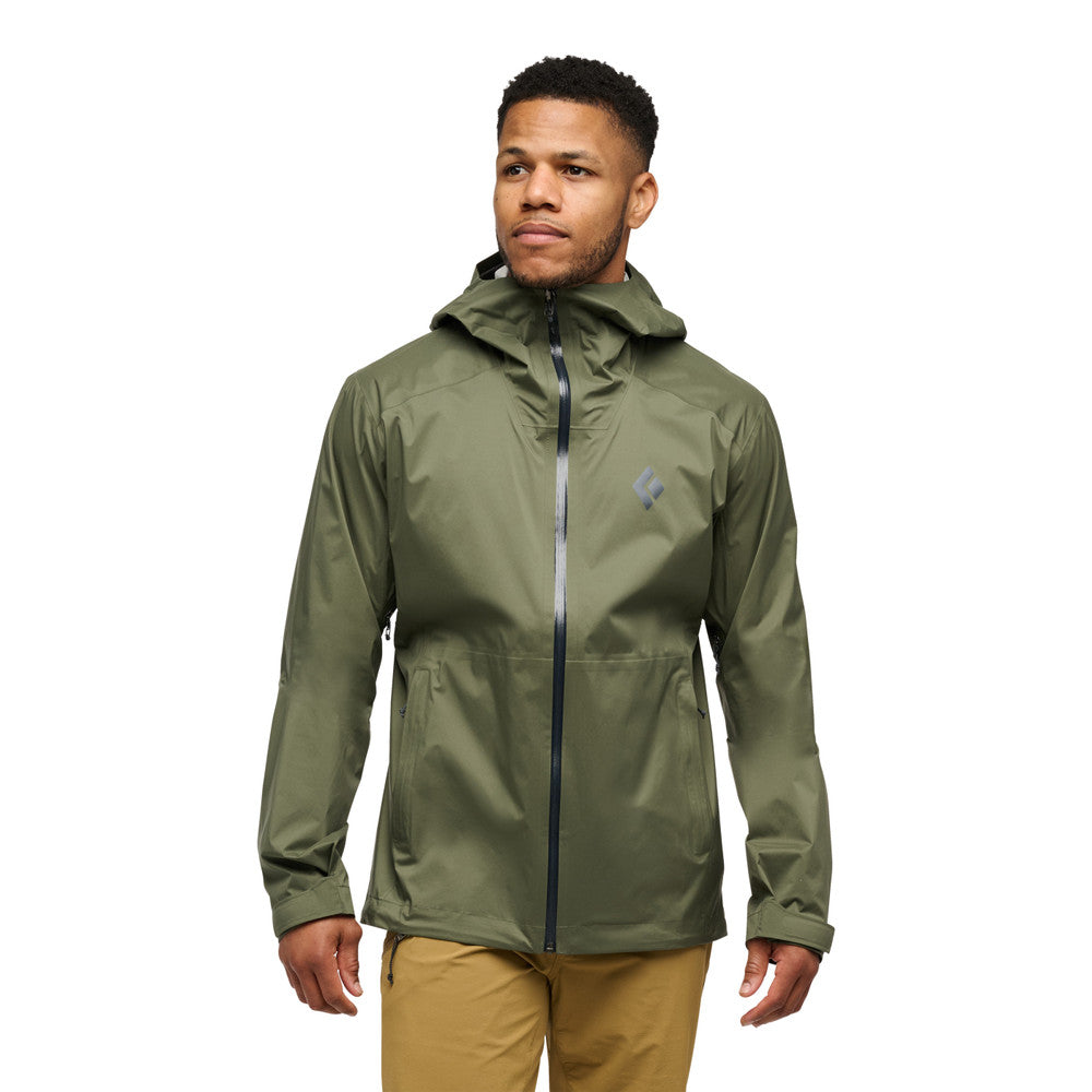 Black Diamond - FINELINE STRETCH Regnjakke // Tundra-Regenbekleidung - Herren-Black Diamond-GearFreak.de-2
