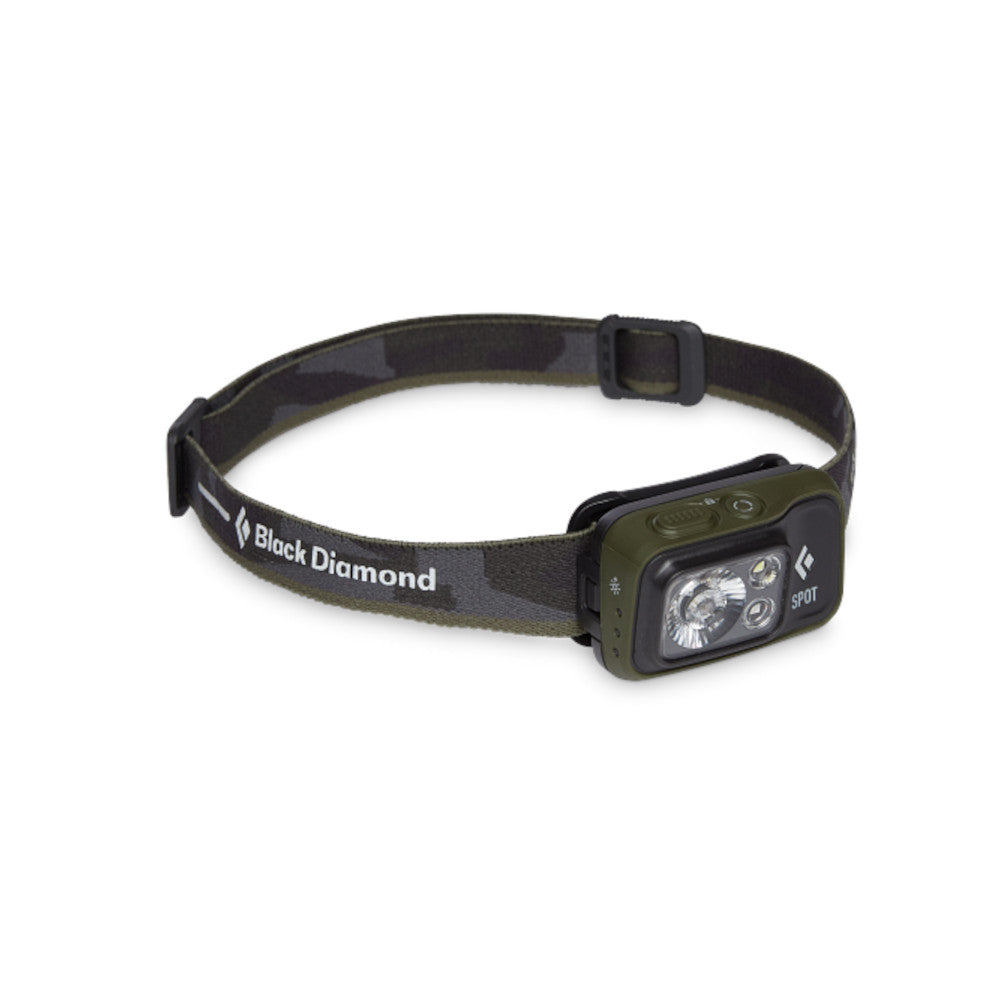 Black Diamond - Spot-Stirnlampe 400 Lumen // Olivgrün-Stirnlampe-Black Diamond-GearFreak.de-1
