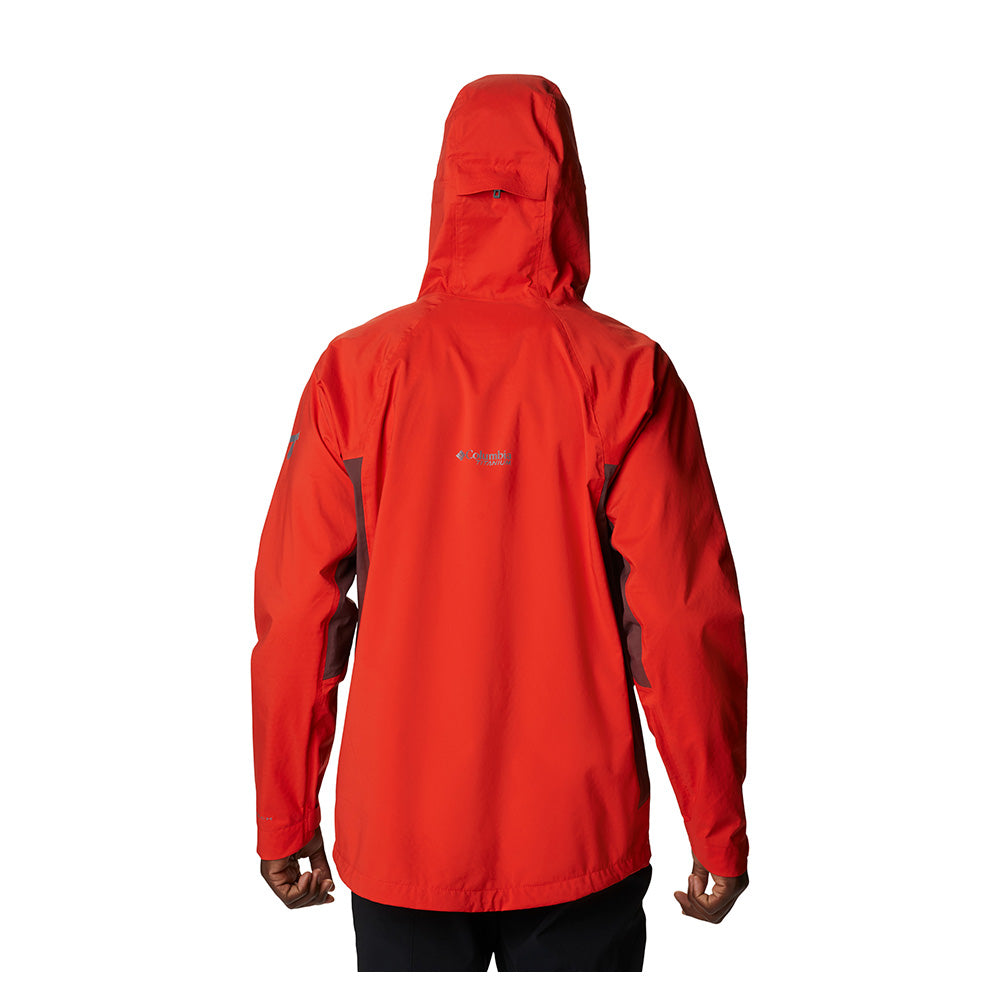 Columbia - Mazama Trail Shell Jacke für Herren // Rot-Shell-Jacken - Herren-Columbia-GearFreak.de-2