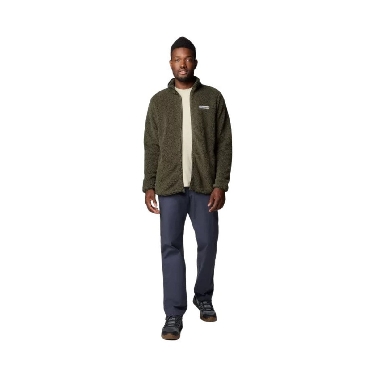 Columbia - Rugged Ridge III Sherpa Full Zip Oliv-Fleecejacken & Pullover - Herren-Columbia-GearFreak.de-3