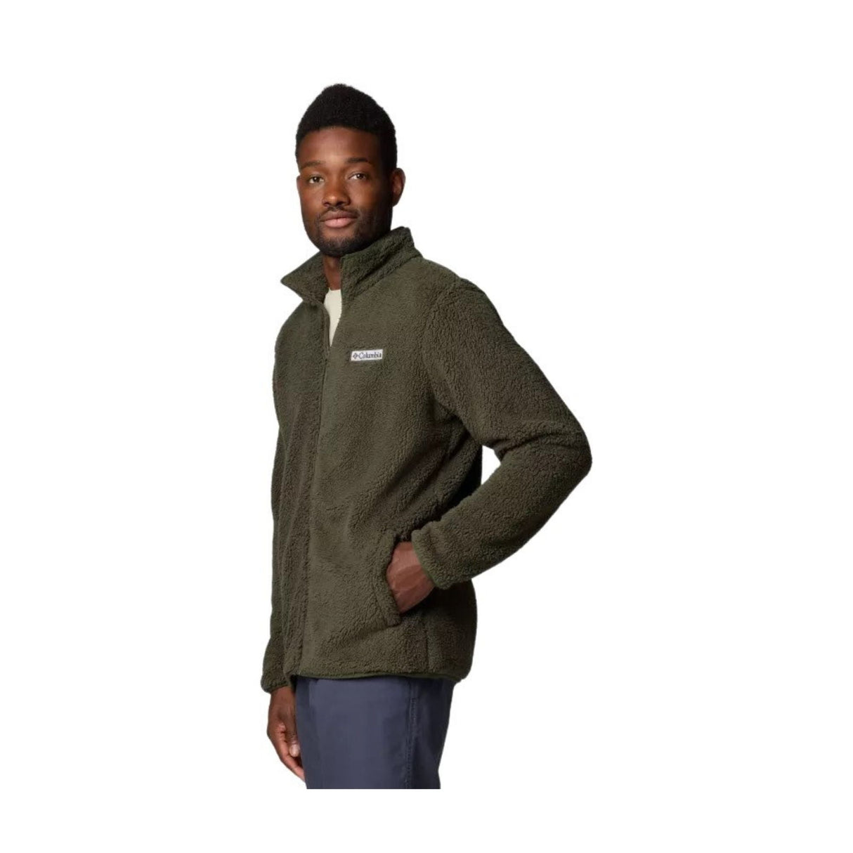 Columbia - Rugged Ridge III Sherpa Full Zip Oliv-Fleecejacken & Pullover - Herren-Columbia-GearFreak.de-4