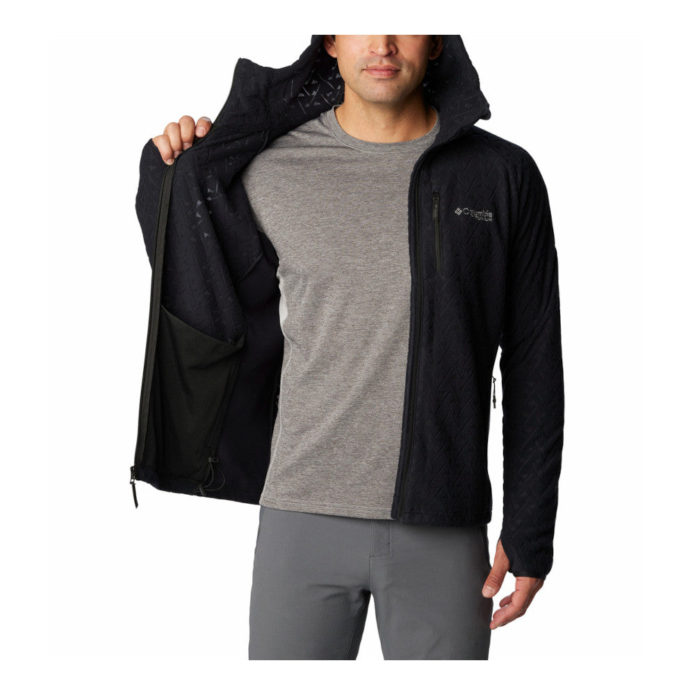 Columbia - Titan Pass 3.0 Herren Fleece mit Kapuze Schwarz-Fleecejacken & Pullover - Herren-Columbia-GearFreak.de-2