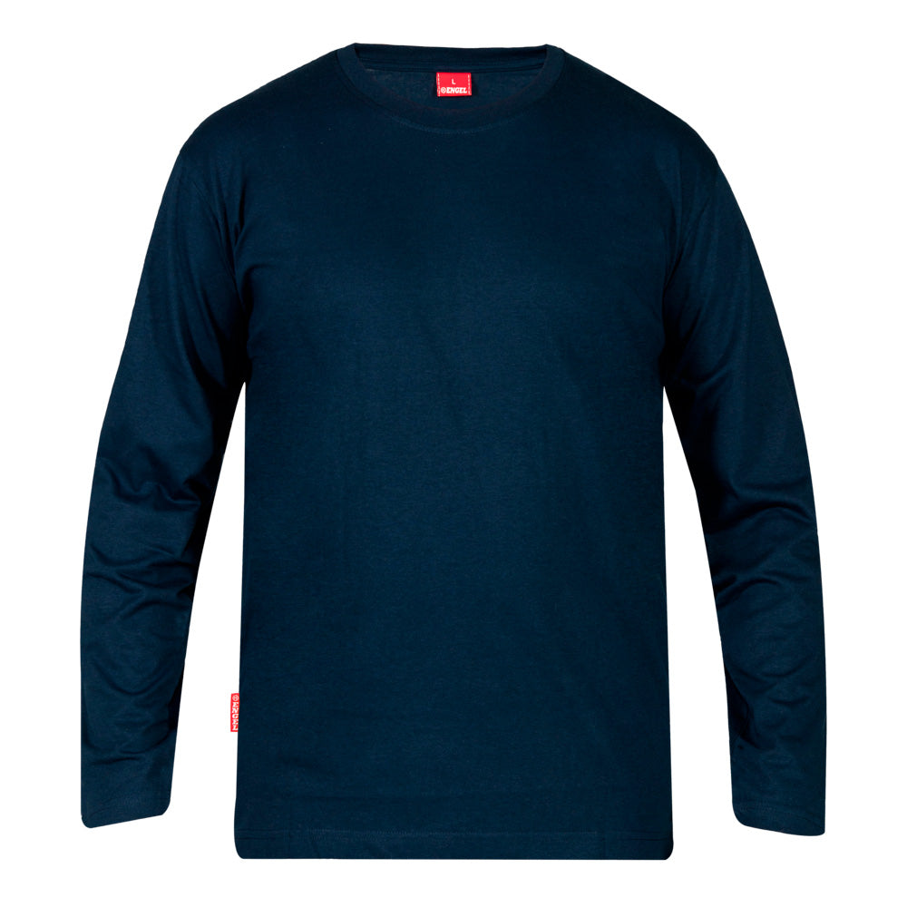 Engel Workwear - Extend Langärmliges T-Shirt // Schwarz