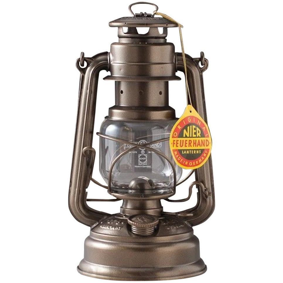 Feuerhand - Original Petroleumlampe Nr. 276 // Bronze-Tischlampen-Feuerhand-GearFreak.de-1