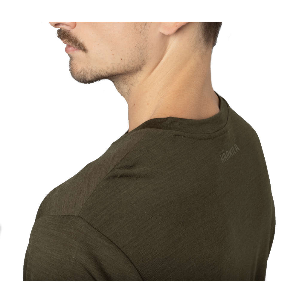 Härkila - Base All Season Merinowolle T-Shirt-Jagd T-Shirts & Polo-Härkila-GearFreak.de-4