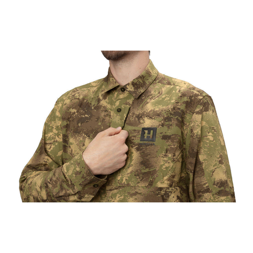 Härkila - Deer Stalker Hemd mit Camouflage-Muster-Jagd T-Shirts & Polo-Härkila-GearFreak.de-1
