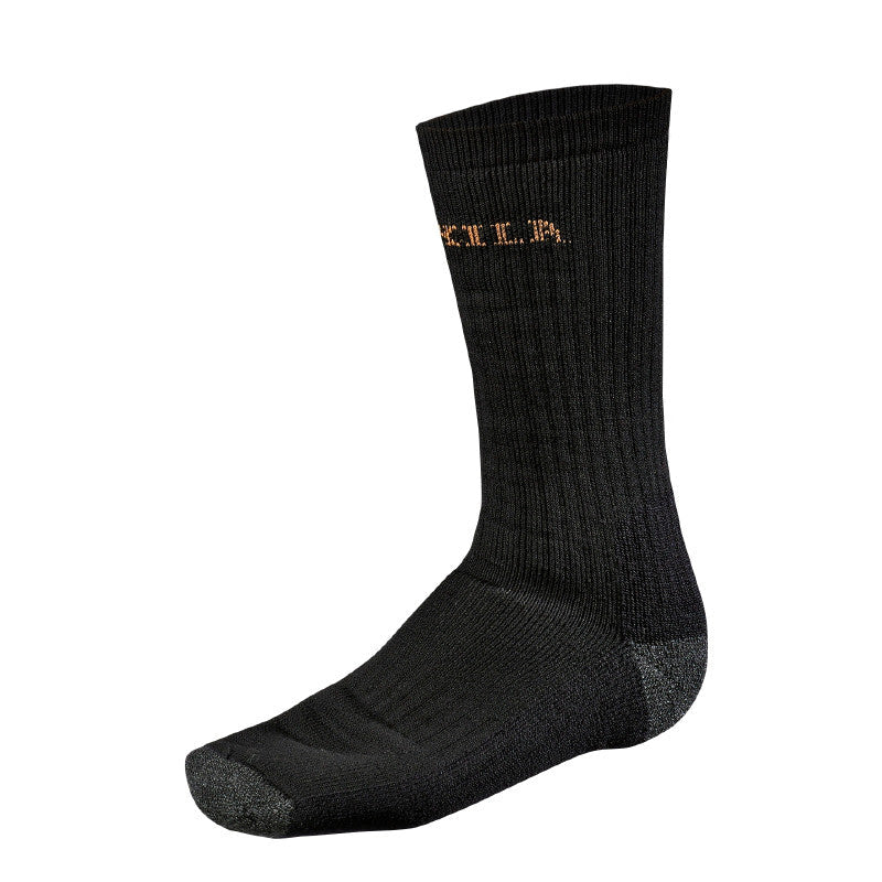Härkila - Expedition Socken // Schwarz-Wandersocken-Härkila-GearFreak.de-1