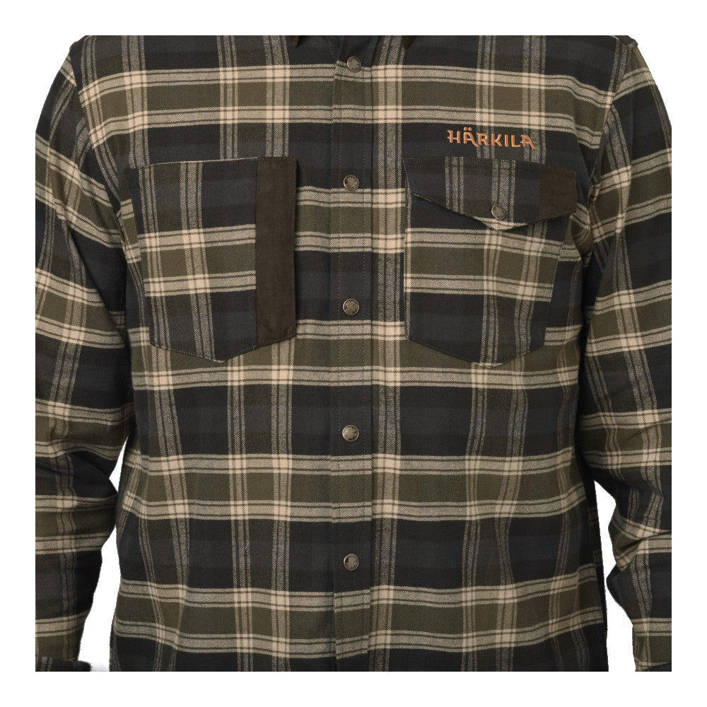 Härkila - Hemd Herrenhemd // Olivgrün-Outdoor-Shirts - Herren-Härkila-GearFreak.de-7