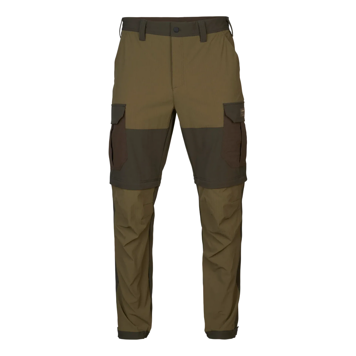 Härkila - Logmar Lightweight Zip-off Bukser // Dunkeloliv/Weidengrün-Jagdhosen-Härkila-GearFreak.de-1