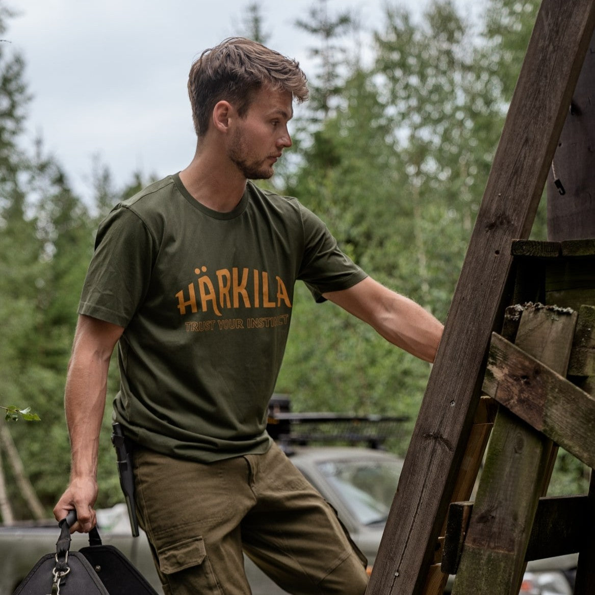 Härkila - Modi S/S T-Shirt // Grün-Jagd T-Shirts & Polo-Härkila-GearFreak.de-6