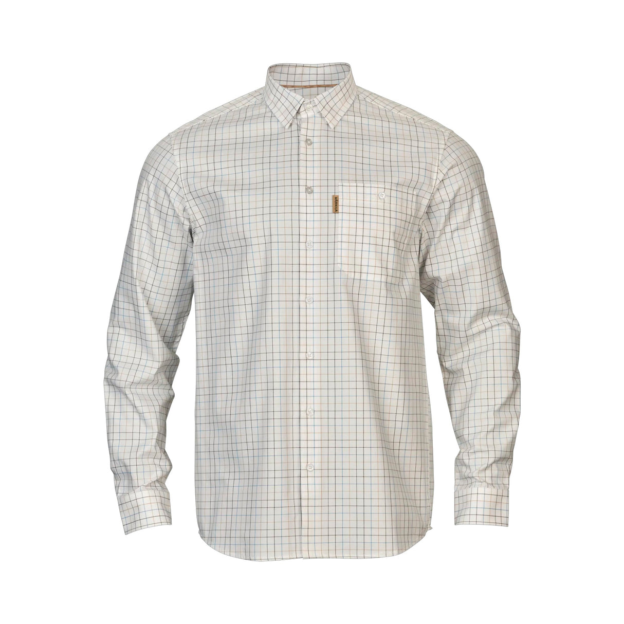 Härkila - Portfield L/S Jagdhemd // Marineblau/Weiß-Jagdhemden-Härkila-GearFreak.de-1