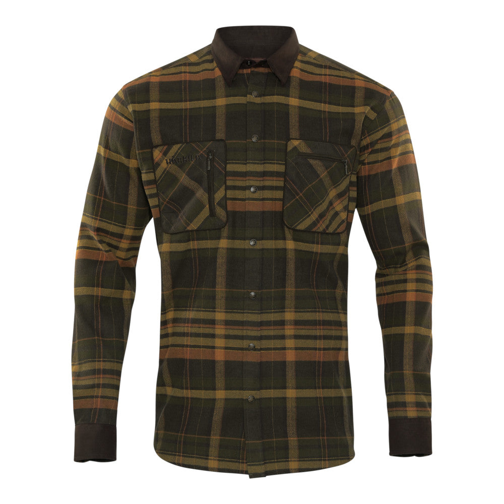 Härkila - Pyjala-Hemd // Grün / Braun-Jagdhemden-Härkila-GearFreak.de-1
