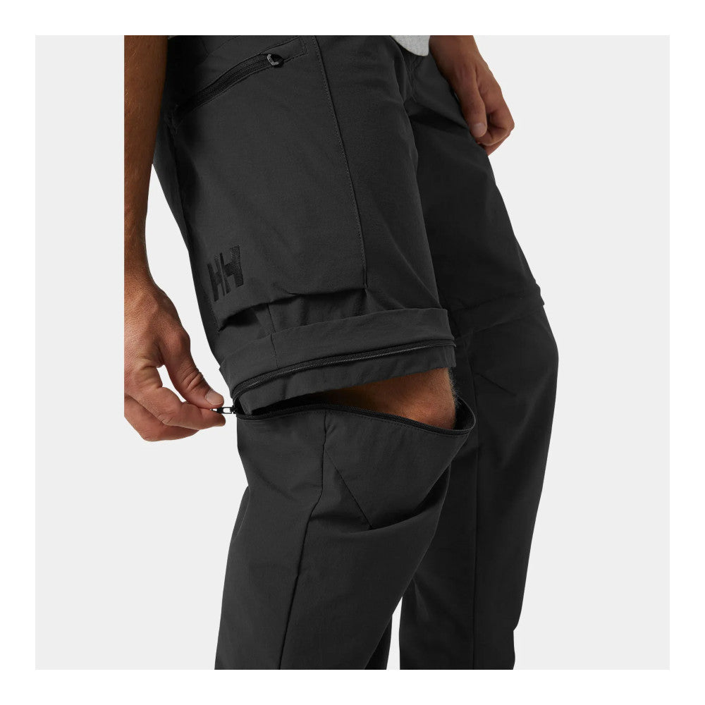 Helly Hansen - Brono Softshell Zip Off Herren Hose Schwarz-Outdoor-Hose - Herren-Helly Hansen-GearFreak.de-3