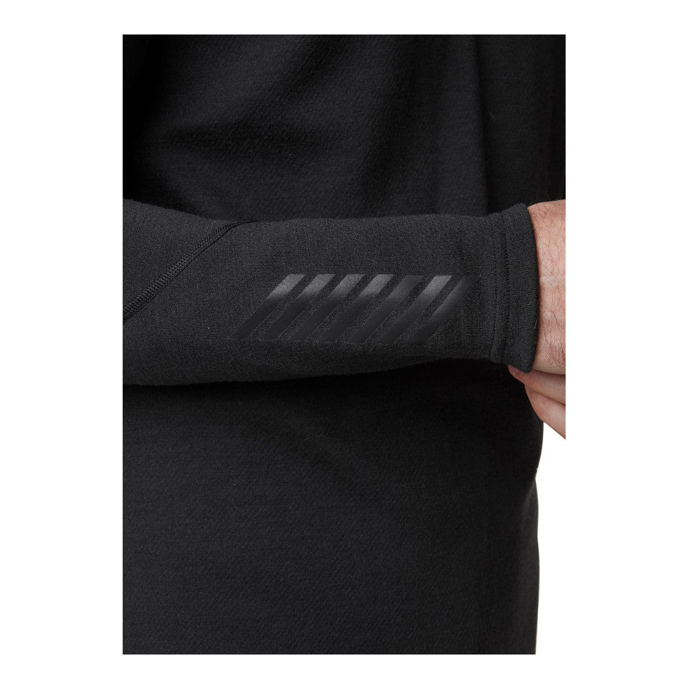 Helly Hansen - Lifa Merino 1/2 Zip Herren-Unterhemd // Schwarz-Unterwäsche - Herren-Helly Hansen-GearFreak.de-5