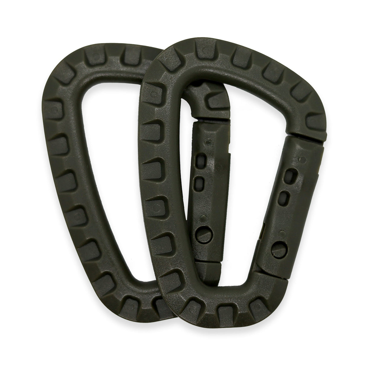 K-Force - ABS Karabiner (2 Stück) - Olivgrün-Feldausrüstung-K-Force Tactical-GearFreak.de-1