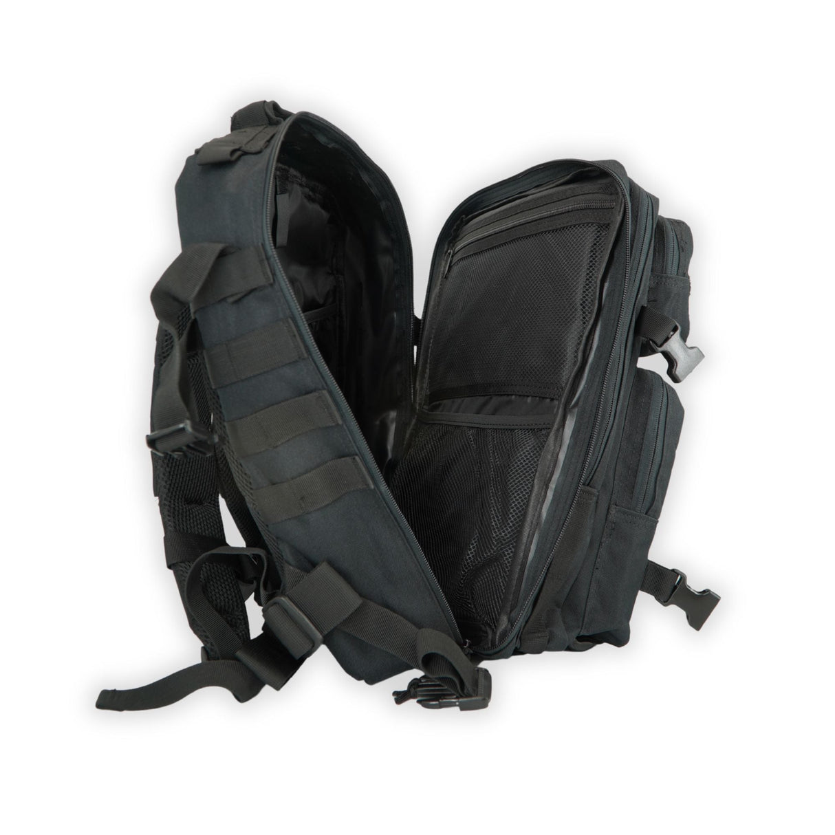 K-Force - Taktischer Assault Rucksack 25 Liter // Schwarz-Kurze Patrouille-K-Force Tactical-GearFreak.de-8