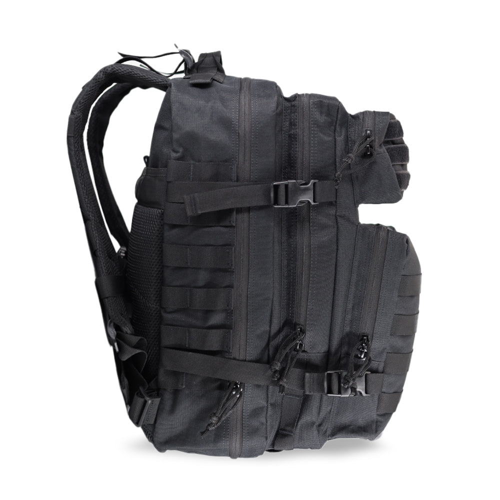 K-Force - Taktischer Assault Rucksack 40 Liter // Schwarz-Kurze Patrouille-K-Force Tactical-GearFreak.de-3