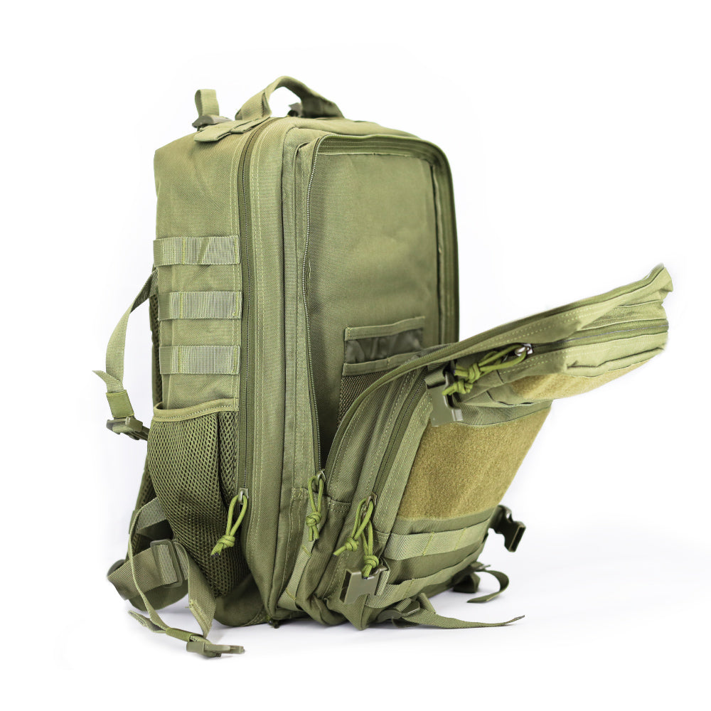 K-Force - Taktischer Explorer-Rucksack 40L // Olivgrün-Kurze Patrouille-K-Force Tactical-GearFreak.de-3