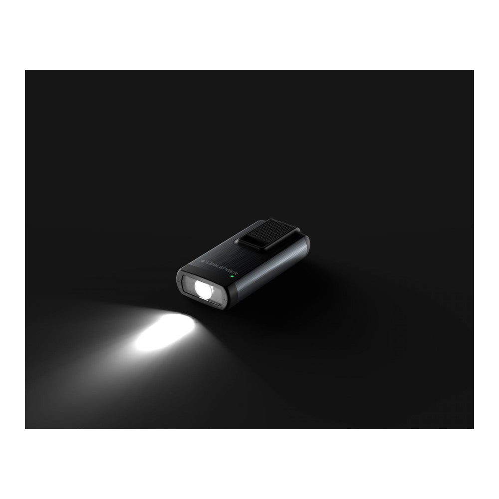 LEDLENSER - K6R Schlüsselbund-Taschenlampe 400 Lumen // Grau-Taschenlampen-LEDLENSER-GearFreak.de-3