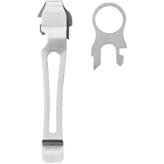 Leatherman - Schnellverschluss-Lanyard-Ring und abnehmbarer Taschenclip // Stahl-Zubehör für Messer-Leatherman-GearFreak.de-1