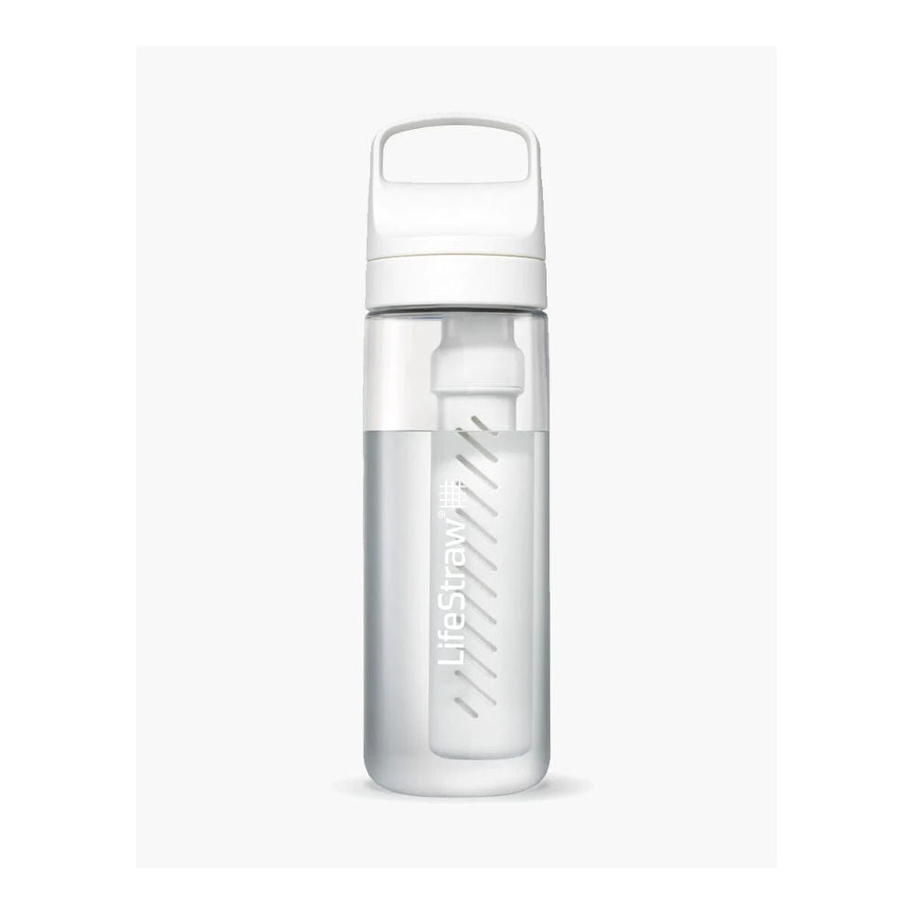 LifeStraw - Go 2.0 Filter-Wasserflasche 650ml // Weiß-Wasserreinigung-LifeStraw-GearFreak.de-1