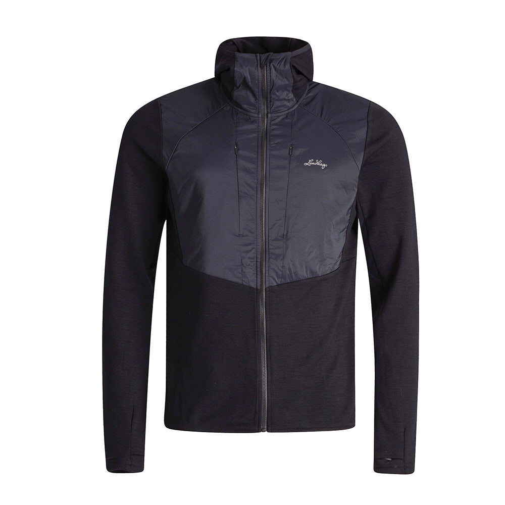 Lundhags - Padje Merino Block Hemd // Dunkelblau