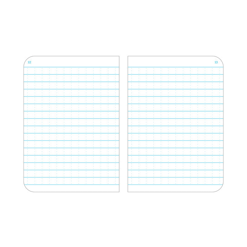Rite in the Rain - Mini-Heftnotizbuch (3er-Pack) // Grün