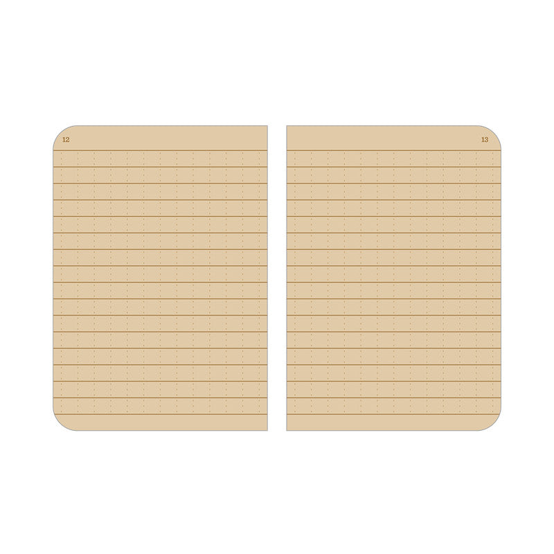 Rite in the Rain - Mini-Heftnotizbuch (3er-Pack) // Grau