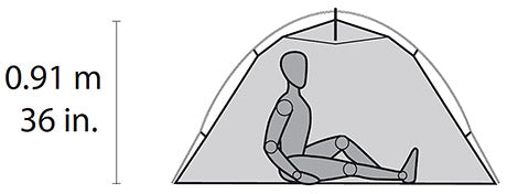 MSR - Hubba NX 1-Personen-Zelt // Grün-1-Personen Zelte-MSR-GearFreak.de-6