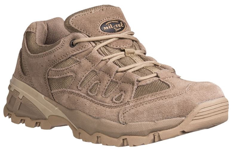 Mil-Tec - Kaderschuhe // Dunkler Sand / Coyote-Wanderschuhe - Herren-Mil-Tec-GearFreak.de-1