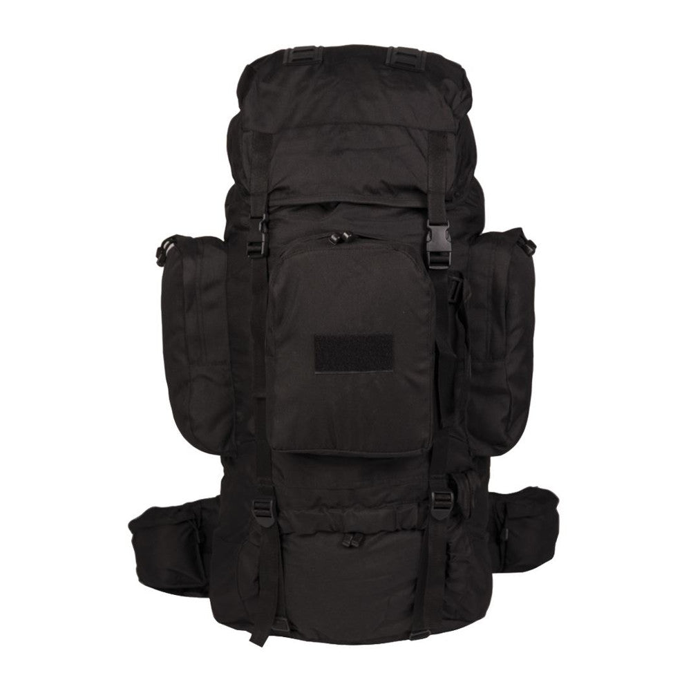 Mil-Tec - Recom Rucksack 88L // Schwarz-Lange Patrouille-Mil-Tec-GearFreak.de-1