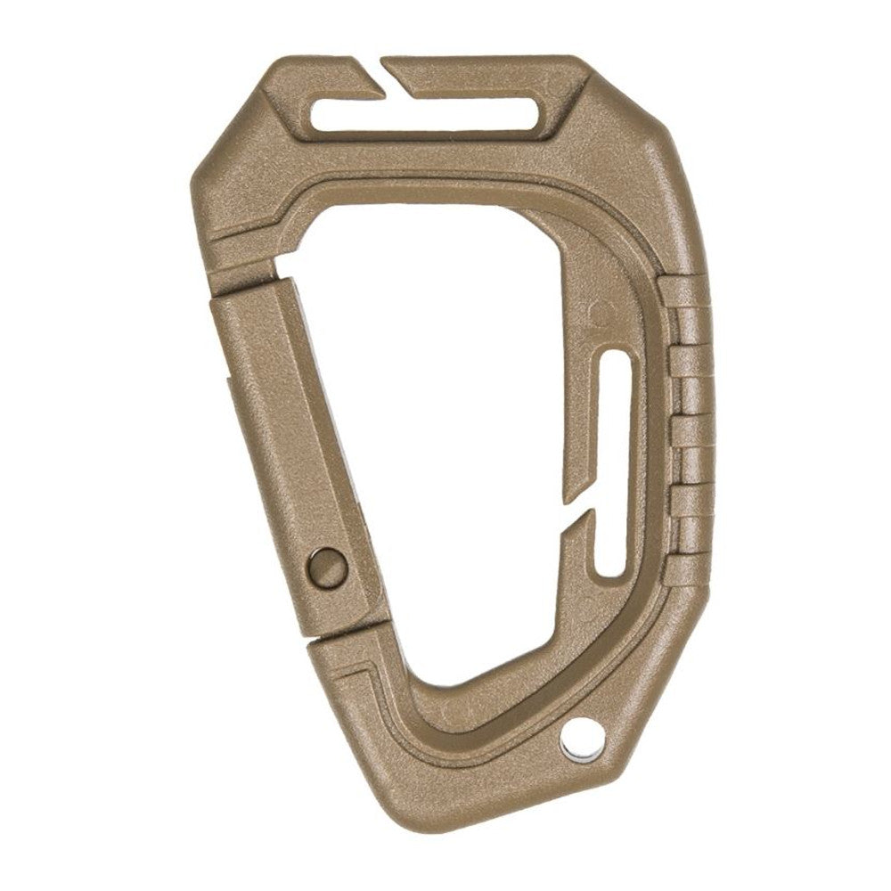 Mil-Tec - Taktischer MOLLE Karabiner Coyote 2 Stk-Feldausrüstung-Mil-Tec-GearFreak.de-1