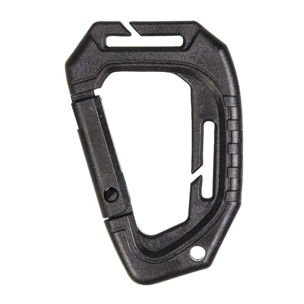 Mil-Tec - Taktischer MOLLE Karabiner Schwarz 2 Stk-Feldausrüstung-Mil-Tec-GearFreak.de-1