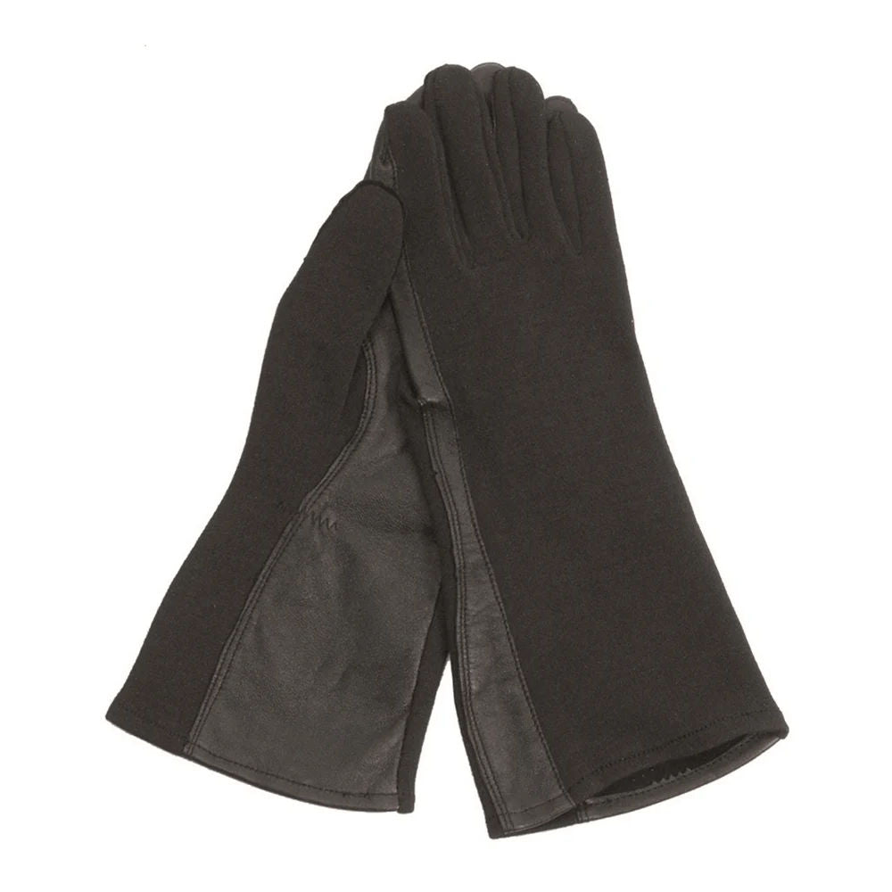 Mil-Tec - US DuPont Nomex feuerfeste Pilotenhandschuhe // Schwarz-Militärhandschuhe-Mil-Tec-GearFreak.de-1