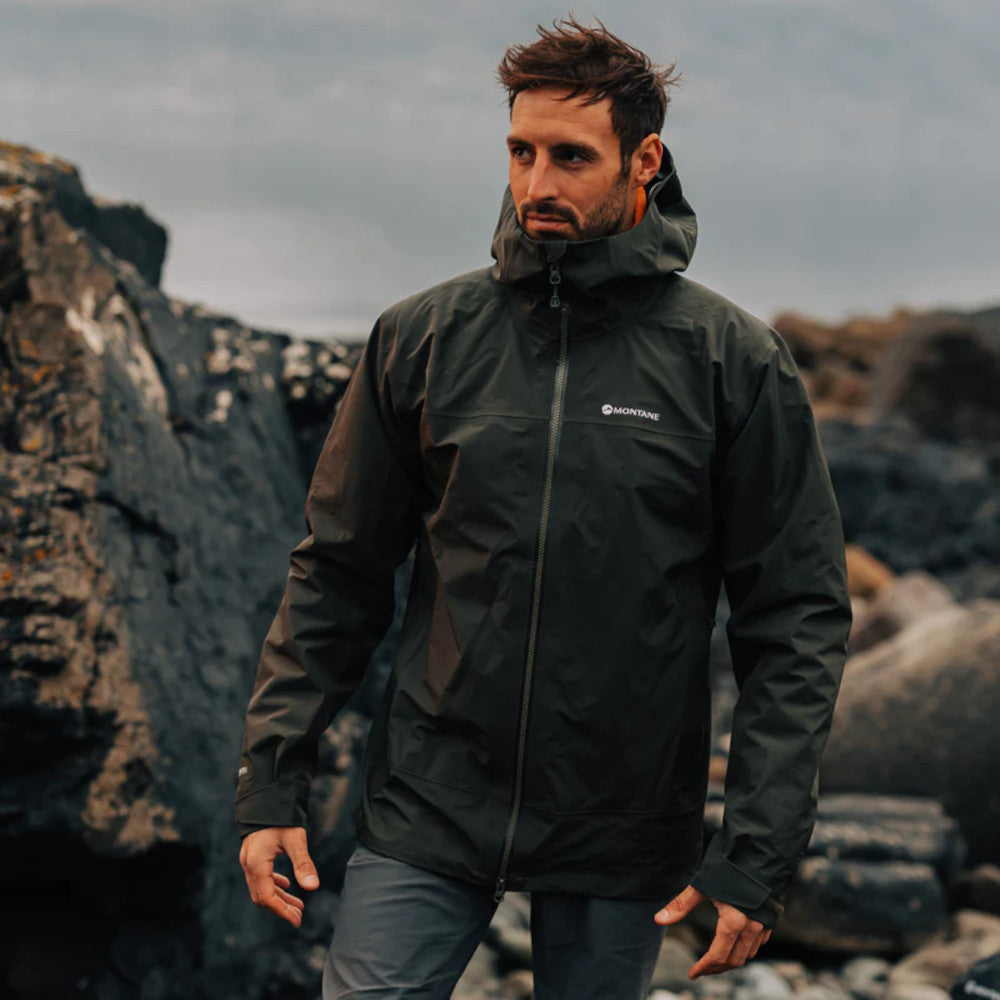 Montane - Phase Herren wasserdichte Jacke Dunkelgrün-Jacke - Herren-Montane-GearFreak.de-4