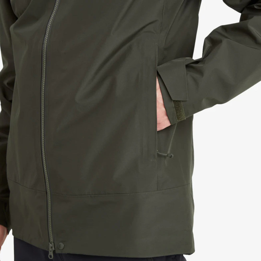 Montane - Phase Herren wasserdichte Jacke Dunkelgrün-Jacke - Herren-Montane-GearFreak.de-9