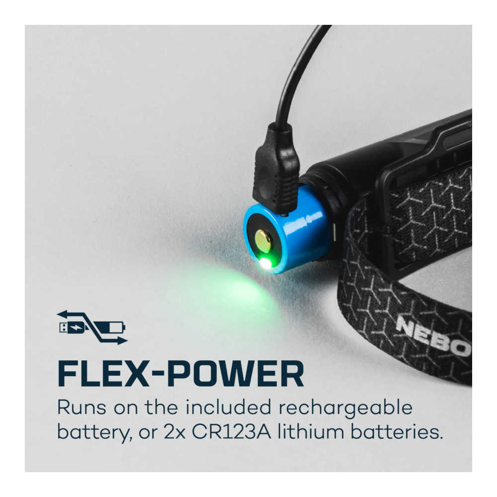 Nebo - EINSTEIN FLEX 1000 Wiederaufladbare Stirnlampe 1000 Lumen-Stirnlampe-NEBO-GearFreak.de-2