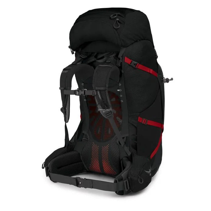 Osprey - Aether Plus 100L Herre Rygsæk // Schwarz-Wanderrucksäcke-Osprey-GearFreak.de-6
