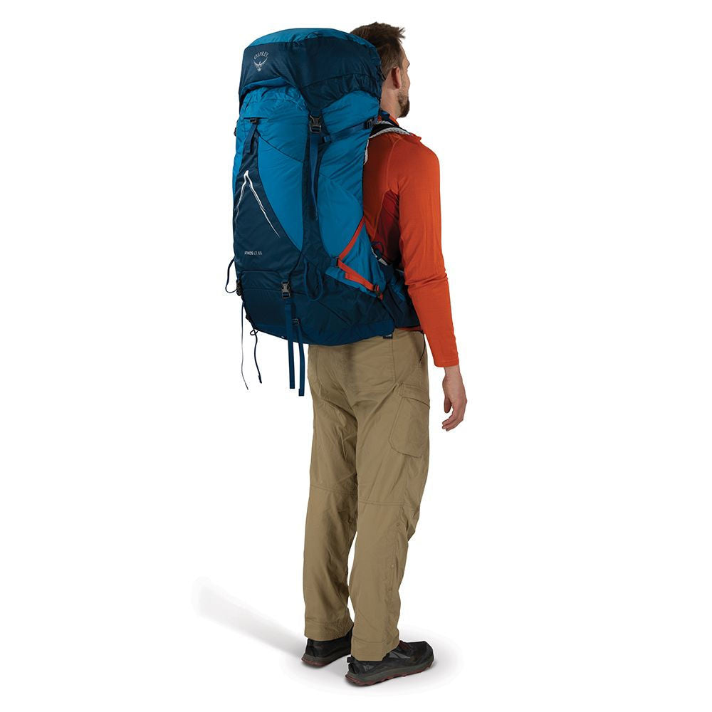 Osprey - Atmos AG LT 65L Wanderrucksack Herren // Blau-Wanderrucksäcke-Osprey-GearFreak.de-8