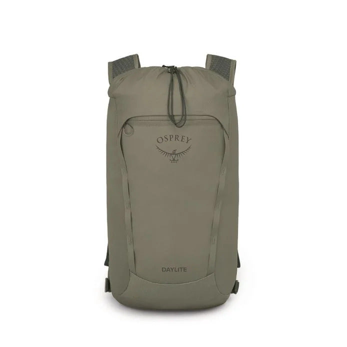 Osprey - Daylite Cinch 15L Rygsæk // Hellbrauner Beton-Outdoor-Tagesrucksäcke-Osprey-GearFreak.de-1