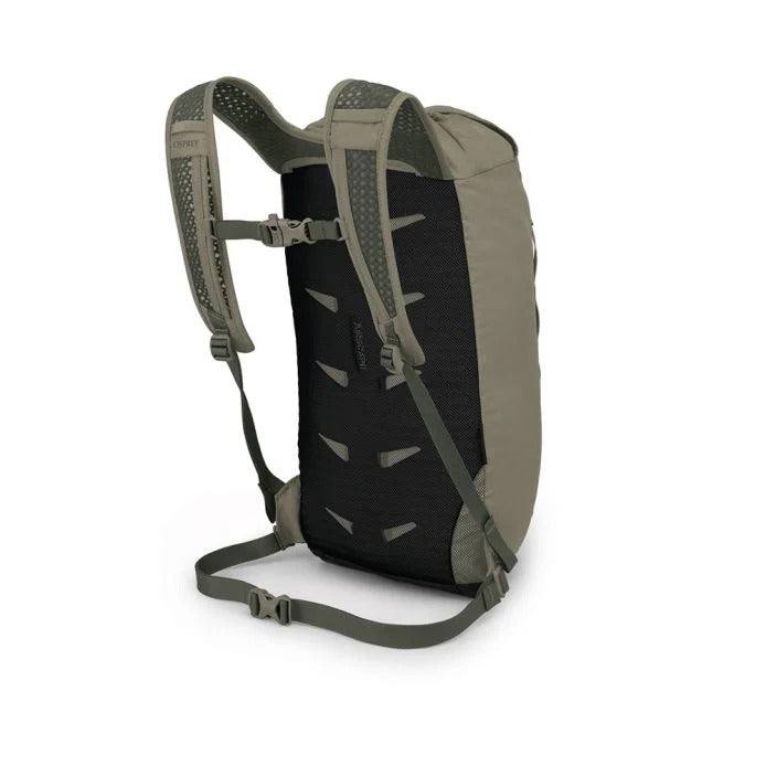 Osprey - Daylite Cinch 15L Rygsæk // Hellbrauner Beton-Outdoor-Tagesrucksäcke-Osprey-GearFreak.de-3