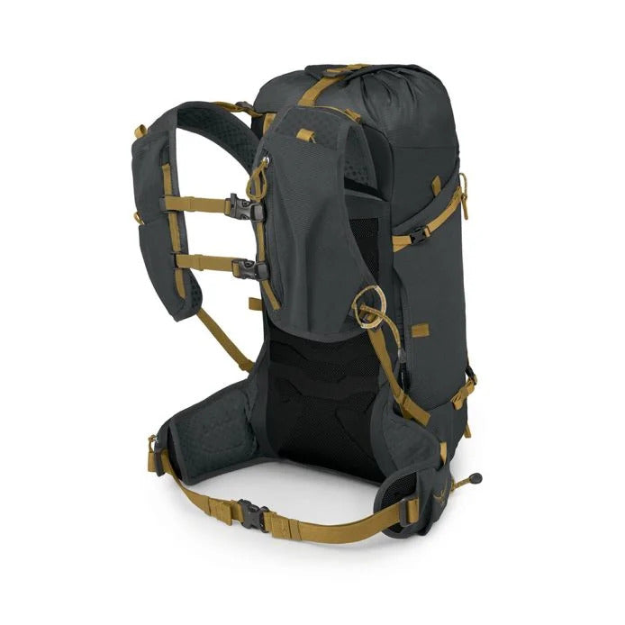 Osprey - Talon Velocity 20L Herre Rygsæk // Dunkelgrau/Tumbleweed-Wanderrucksäcke-Osprey-GearFreak.de-2