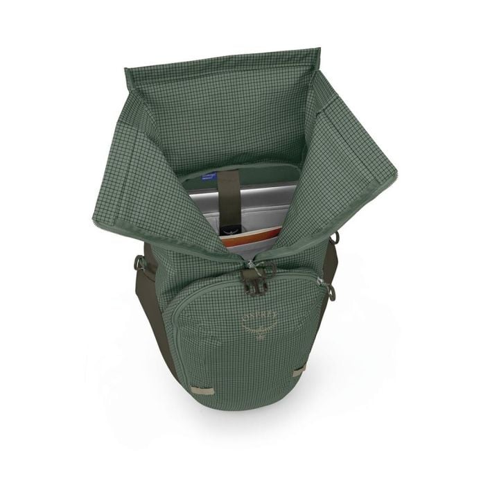 Osprey - Transporter Roll Top Rygsæk // Kiefernblatt-Outdoor-Tagesrucksäcke-Osprey-GearFreak.de-3