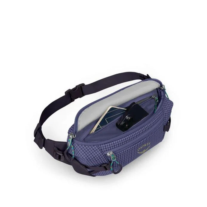 Osprey - Transporter Waist Pack 3L Mavebælte // Euphoria Lila-Kleine Reisetaschen-Osprey-GearFreak.de-3