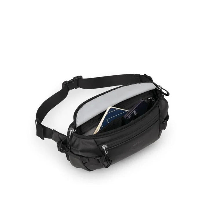 Osprey - Transporter Waist Pack 3L Mavebælte // Schwarz-Kleine Reisetaschen-Osprey-GearFreak.de-3