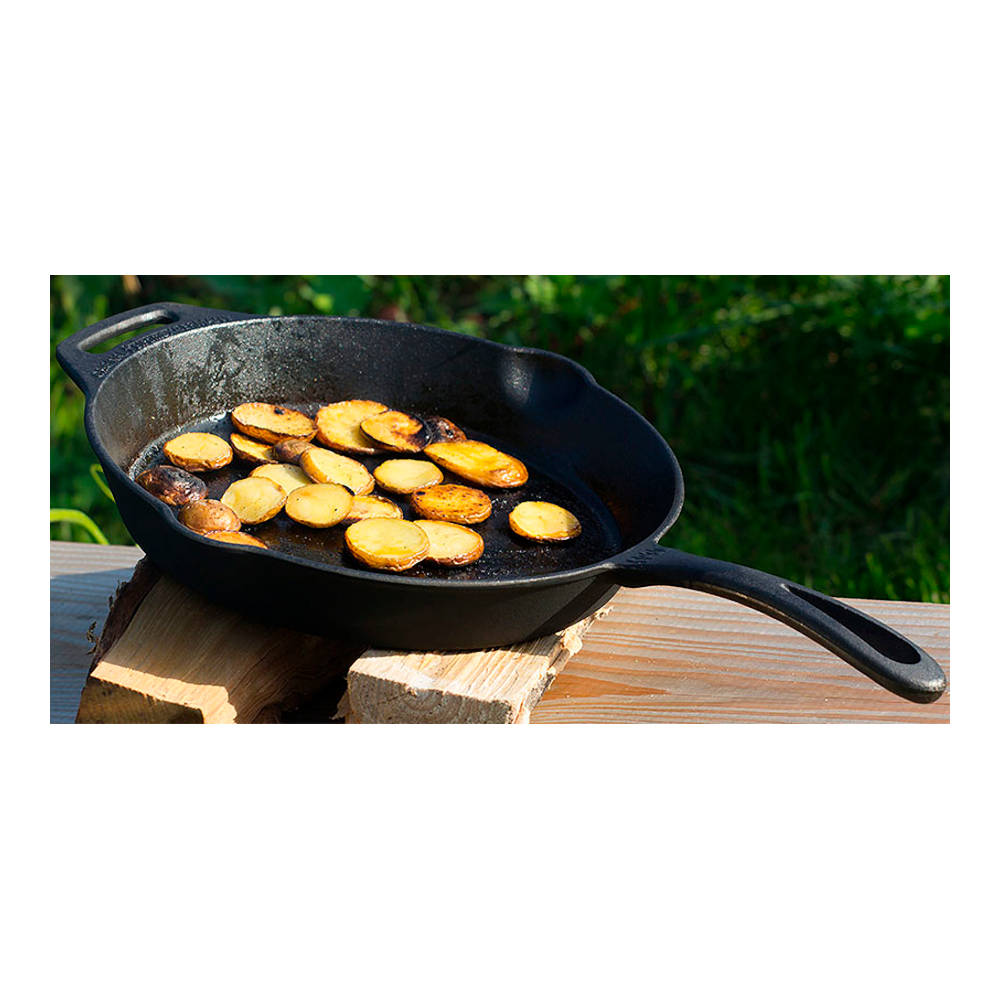 Petromax - Feuerpfanne fp25 Pfanne (25 cm) mit langem Griff-Töpfe & Pfannen-Petromax-GearFreak.de-6