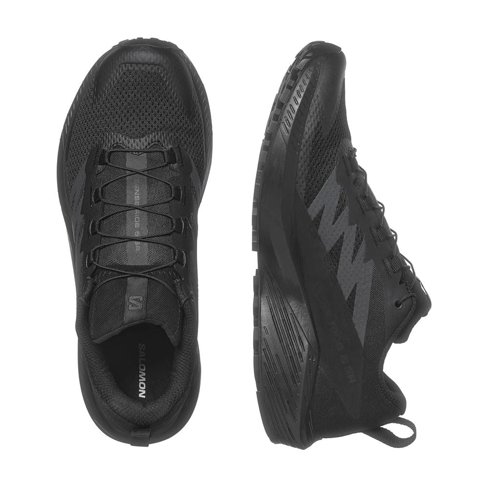 Salomon - Forces Sense Ride 5 SR Herrenschuhe // Schwarz-Wanderschuhe - Herren-Salomon-GearFreak.de-5